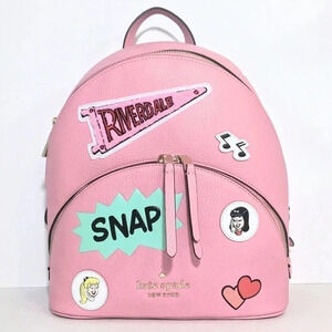 Kate Spade Archie Comics Pink Backpack Bag…